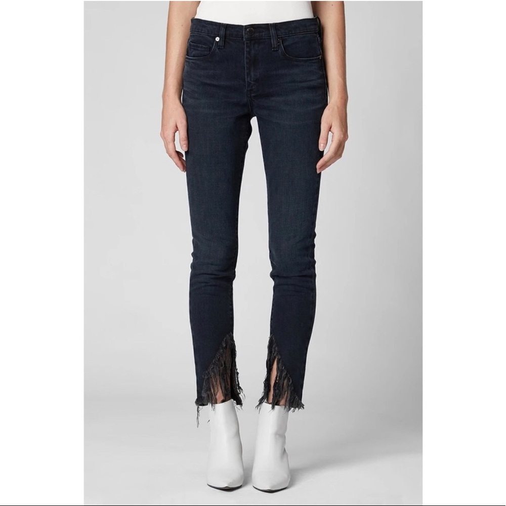 NEW Blank NYC The Bond Vixen Fringe Ankle Jeans Women’s Size 26